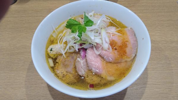 「特製山椒塩ラーメン¥1250-」@麺屋 天来の写真
