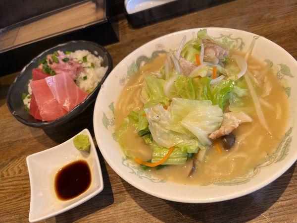 「佐倉タンメン　超多加水麺800円」@喜多方食堂 麺や玄 佐倉分店の写真