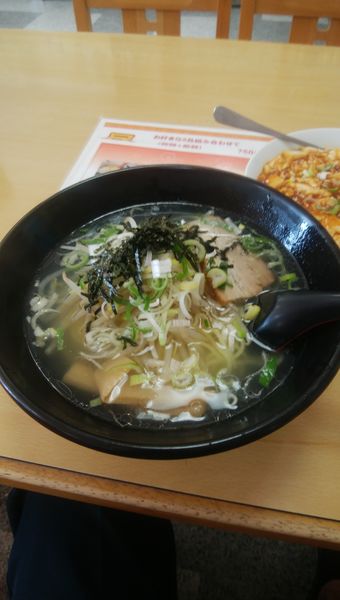 「塩ラーメン＋麻婆豆腐」@四川料理 麗都の写真