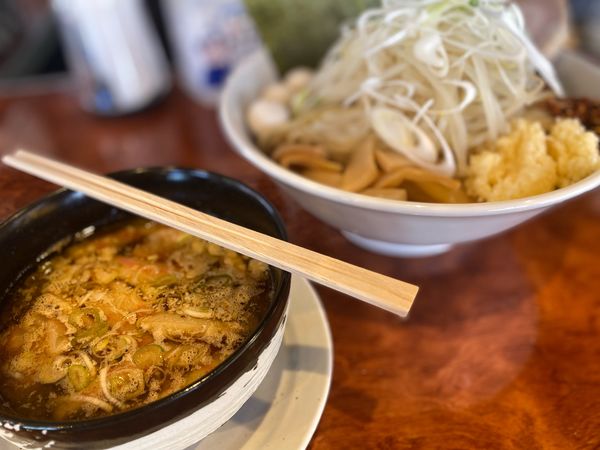 「特製坂戸つけめん」@びんから食堂の写真