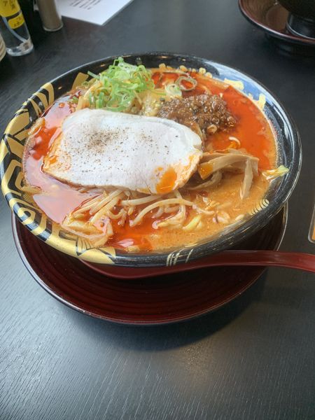 「辛シビ」@ハルピン味噌らーめん 雷蔵の写真