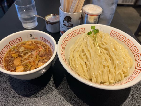 「つけそば900円大盛100円」@中華そば きび 明大前店の写真