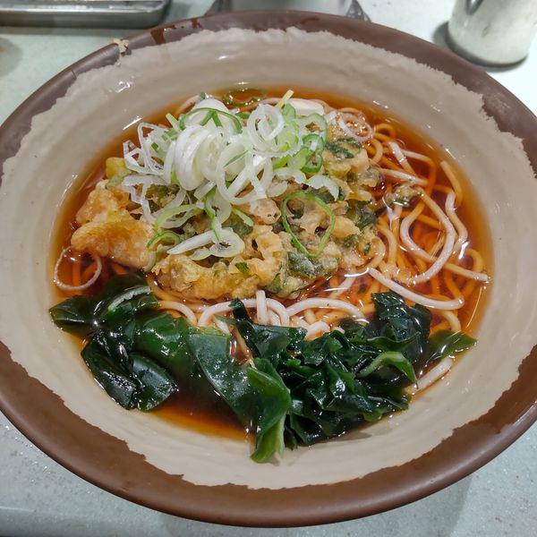 「春菊天そば(¥400)」@新和そばの写真