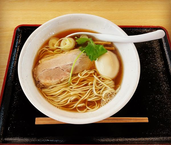 「熟玉 魚の出汁醤油らーめん」@だし廊 -SaKaNa-の写真