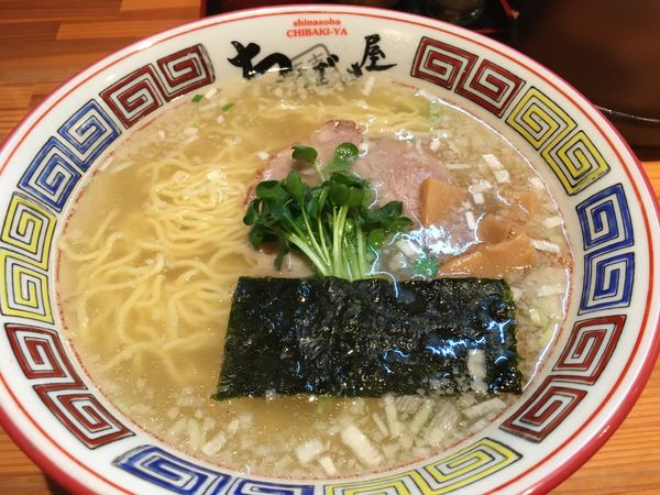 「支那そば（塩）」@ちばき屋 仙台店の写真