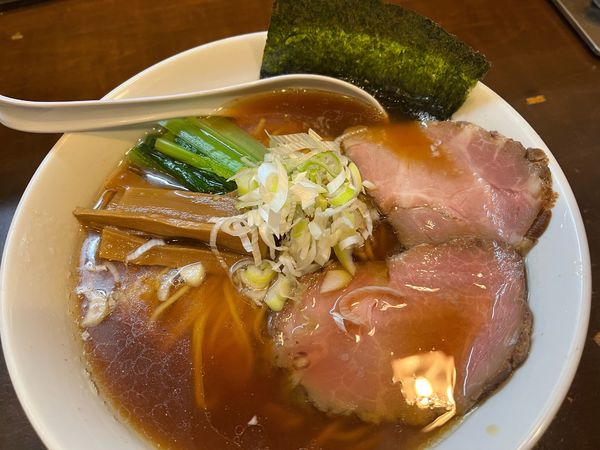 「あっさり煮干し750円　大盛100円」@ラーメン 一兎の写真