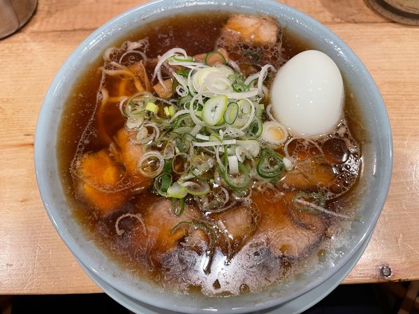 「中華そば(¥850)ゆで玉子(現金¥100)」@なおちゃんラーメンの写真