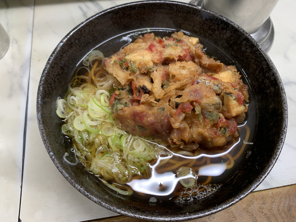 「五目天そば(480円)」@大和屋の写真