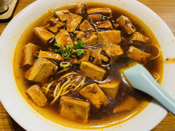 「麻婆ラーメン 500円(※) 大盛 150円」@大喜の写真