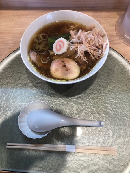 「極上かつお節の中華そば」@中華そば 深緑の写真