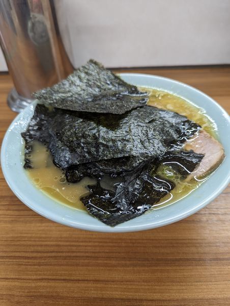 「ラーメン+のり」@近藤家 本店の写真
