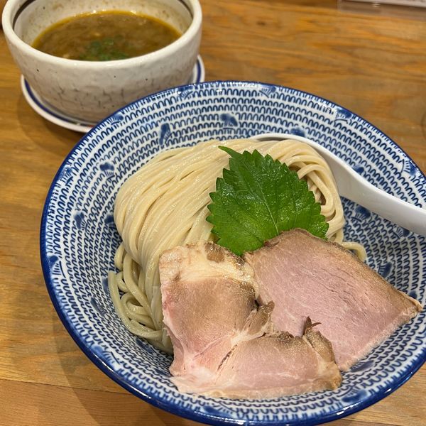 「鶏魚介濃厚つけ麺 大盛」@麺也 時しらずの写真