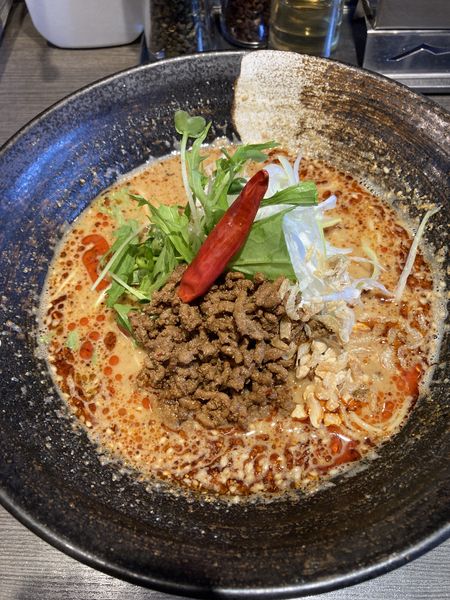 「担々麺、小ライス」@四川麺条 香氣 沼袋店の写真