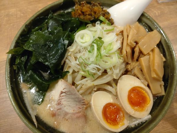 「味噌らーめん」@手作りの味噌らーめん 味噌樽の写真