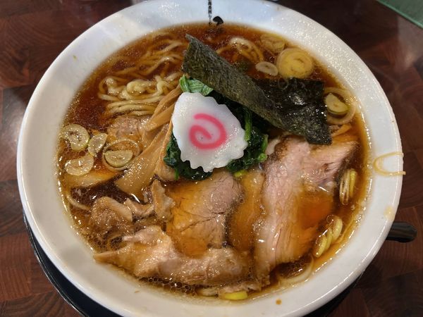 「生姜醤油ラーメン　麺硬め」@新潟長岡らーめん みずさわ 東川口店の写真