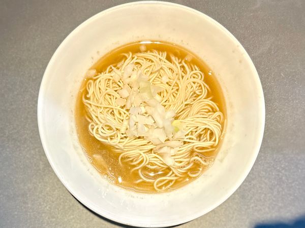 「★淡麗かけソバ(塩)🍜¥1,000」@煮干乱舞の写真