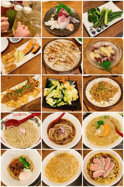 「【おまかせ】ラヲタコース」@立ち呑み居酒屋 金町製麺の写真