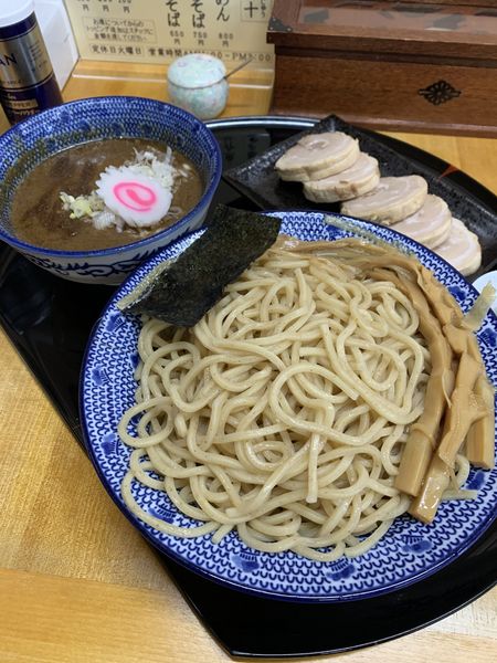 「魚介チャーシューつけめん 大盛り 1100円」@中華そば 香十の写真
