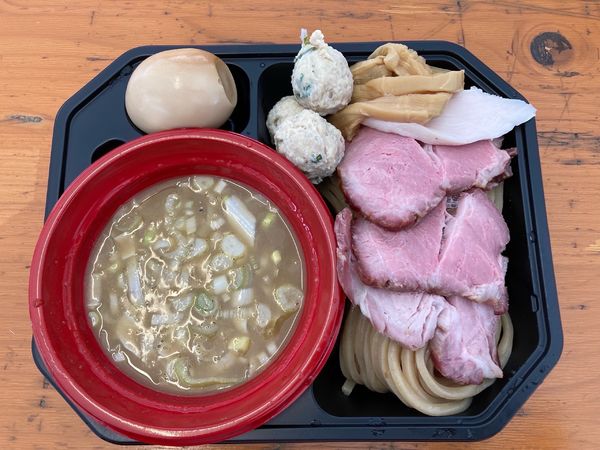 「龍介つけ麺全部入り」@大つけ麺博 2022の写真