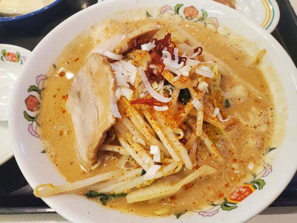 「たっぷり担々麺・フェアセットA」@餃子の王将 石川町店の写真