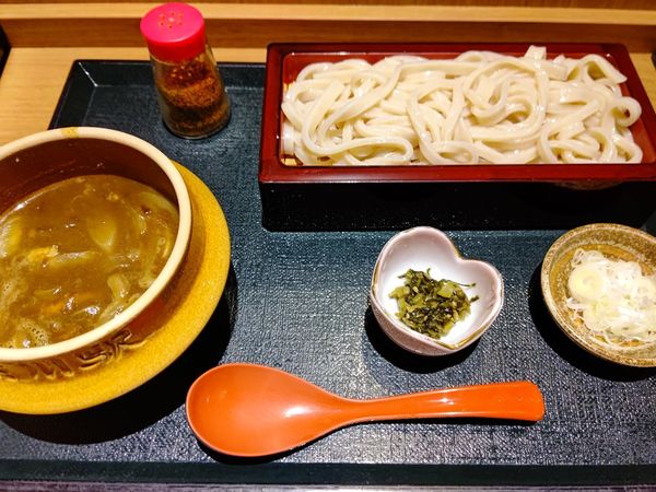 「コクうまカレーつけ汁うどん(並盛)1,300円」@峠の釜めし本舗 おぎのや 群馬の台所の写真