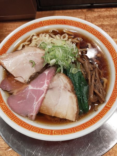 「中華そば醤油」@湯の台食堂の写真