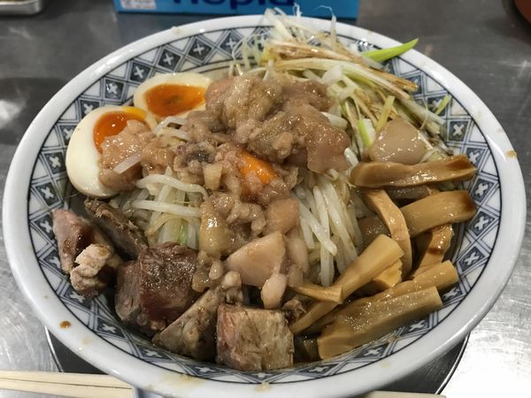 「油そば」@らーめん大 本郷店の写真