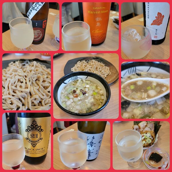 「特製つけそば200g 他」@中華そば専門 とんちぼの写真