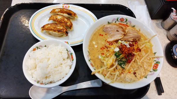 「野菜たっぷり担々麺　期間限定」@餃子の王将 本川越店の写真