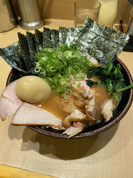 「皇綱家特製　海苔」@輝道家直系 皇綱家の写真