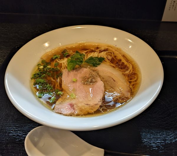 「醤油そば」@麺屋 中川會 住吉店の写真