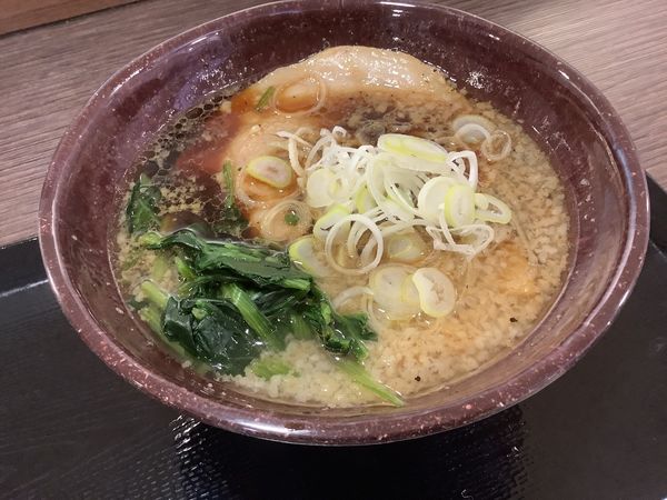 「黒中華　980円」@らぁ麺MORIZUMIの写真