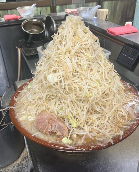「デカマシスペシャル」@ラーメン大 我孫子店の写真