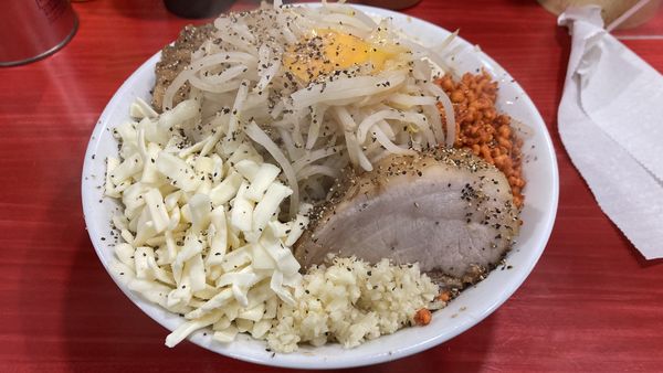 「汁なし」@ラーメン鷹の目 明大前店の写真