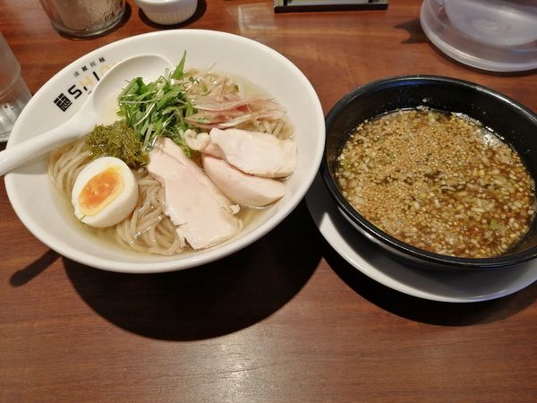 「甘醤油つけ麺　1050円」@淡麗拉麺 志おん-shion-の写真