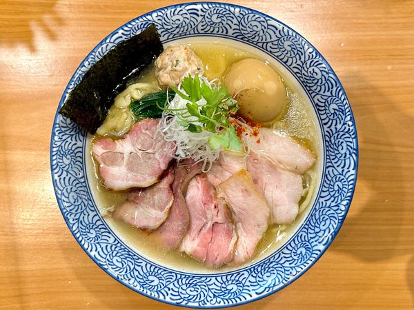 「★＜水曜日特別営業＞手揉み中華そば(塩)🍜¥1,000」@麺処 ほん田 東十条店の写真
