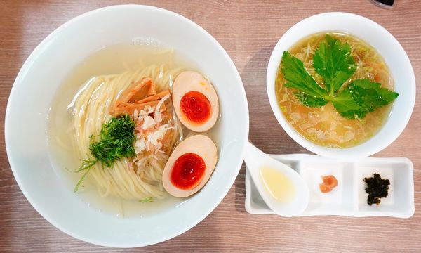 「特製蜆昆布水つけ麺（塩）」@中華そば 和渦 TOKYOの写真