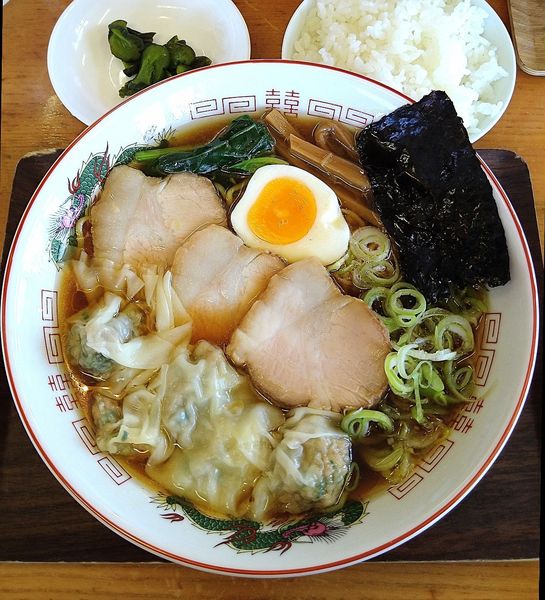 「ワンタンメン 850円」@ラーメンハウスSADAの写真