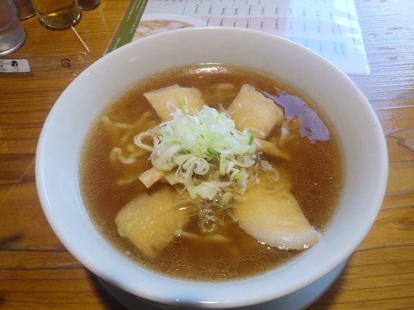 「醤油ラーメン　600円」@喜多方ラーメン 喜一の写真