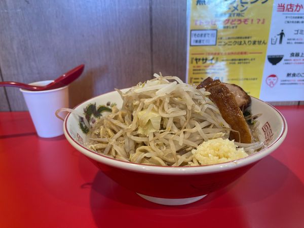 「小ラーメン（ニンニク）」@ラーメン豚五里羅Z 戸倉上山田温泉編の写真