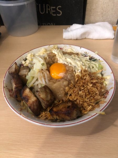 「汁なし」@自家製麺 まさきの写真