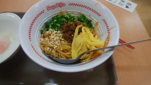 「汁無し担々麺」@スガキヤ 知多イトーヨーカドー店の写真