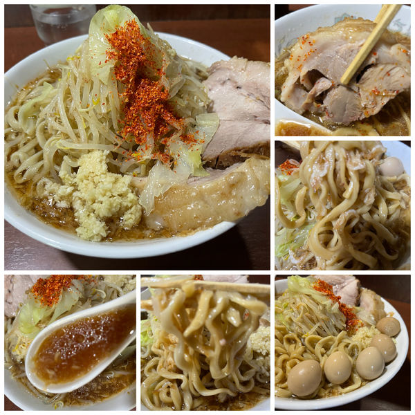 「【限定】エビラーメン1000円味付けうずら100円」@D麺の写真