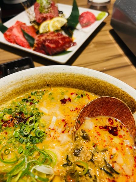 「担々麺」@わぎゅう専科 焼肉屋の写真