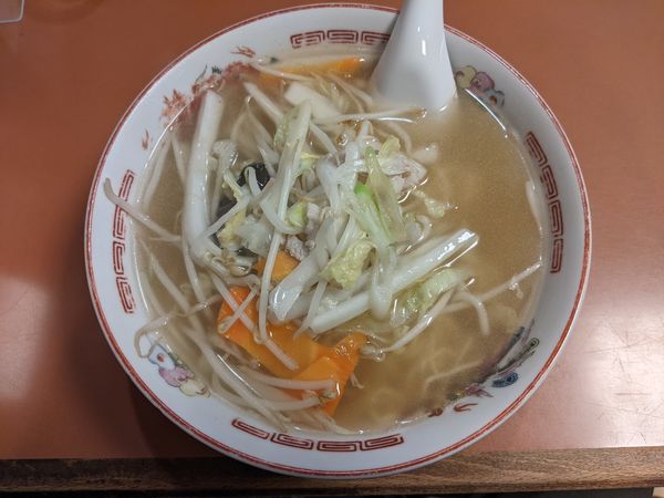 「タンメン：700円」@中華居酒屋 新三陽 白山店の写真