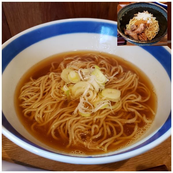 「白かけそば　和え玉」@中華蕎麦 晴天の写真