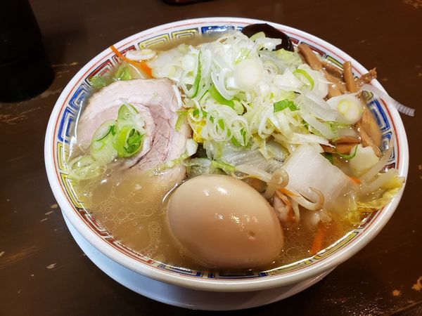 「限定　タンメン 塩」@丸中華そばの写真