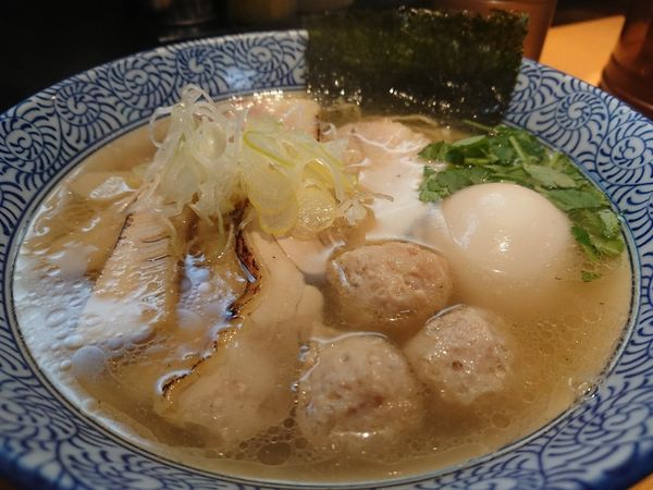 「特製淡麗鶏塩そば」@麺匠 清兵衛の写真