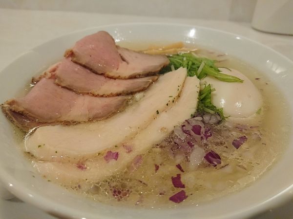 「特製塩そば」@noodle kitchen KYOの写真