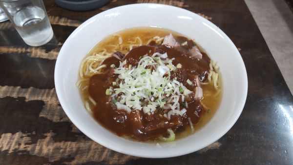 「かれーらーめん」@ケン軒の写真